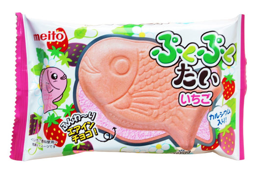 Gaufrette Poisson Fraise Meito