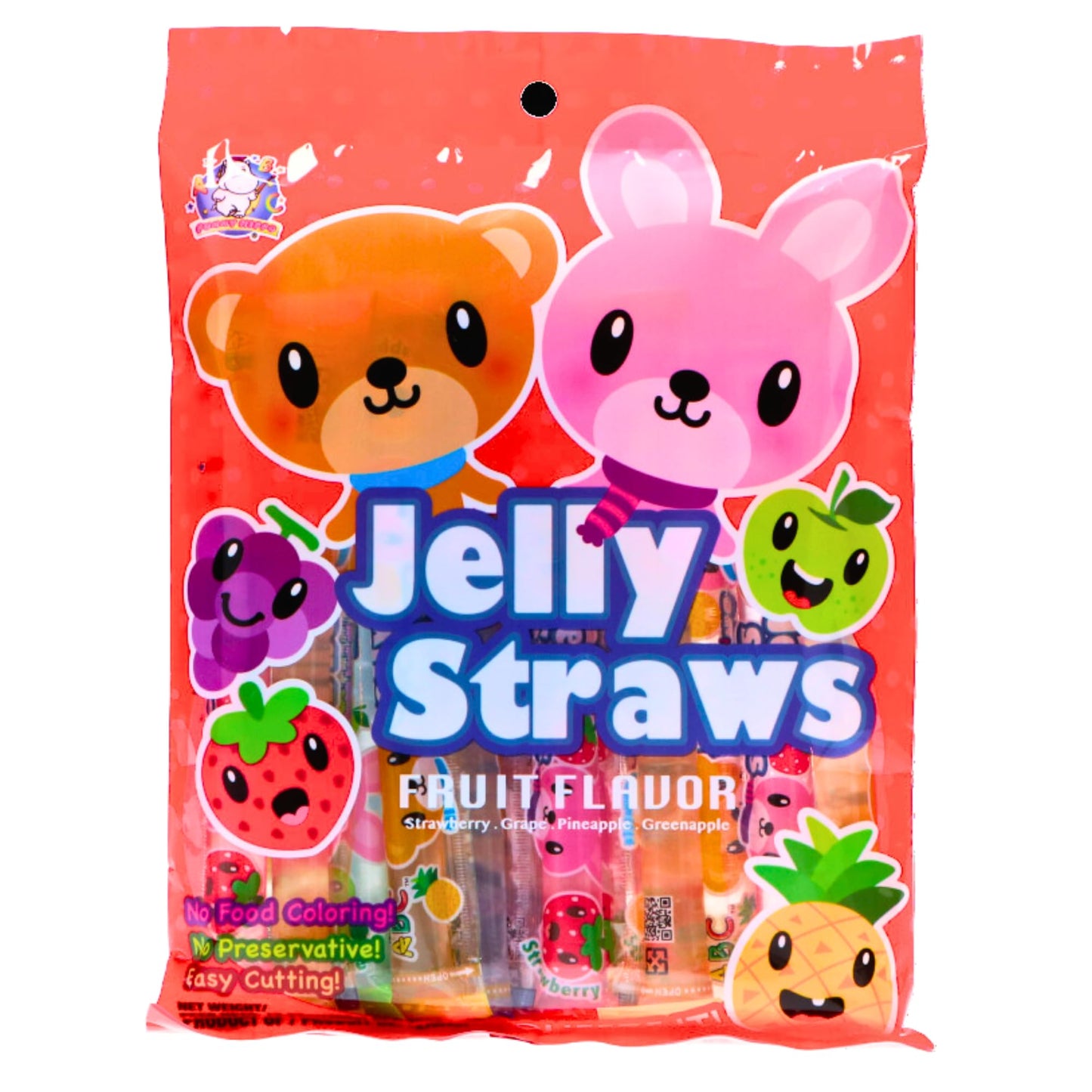 Jelly Straws Assorted