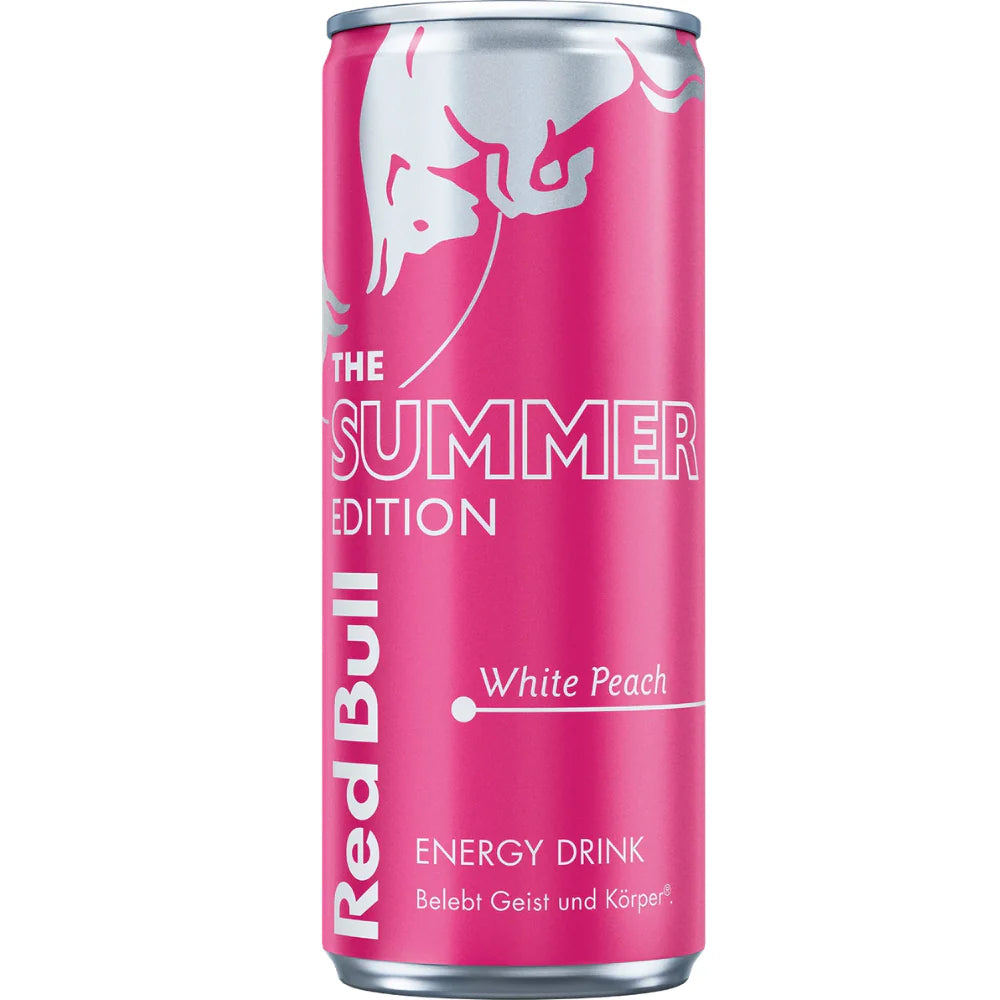 Red Bull The Summer Édition Pêche Blanche