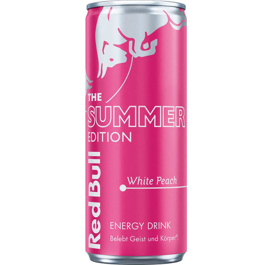 Red Bull The Summer Édition Pêche Blanche